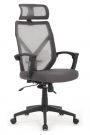 Кресло Оливер RCH W-203AC Черный пластик/Серый