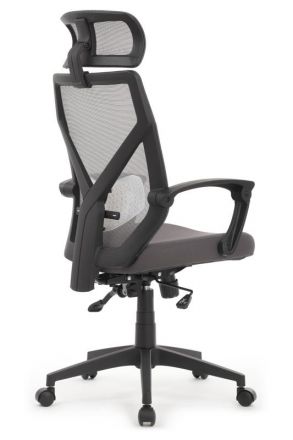 Кресло Оливер RCH W-203AC Черный пластик/Серый
