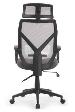 Кресло Оливер RCH W-203AC Черный пластик/Серый
