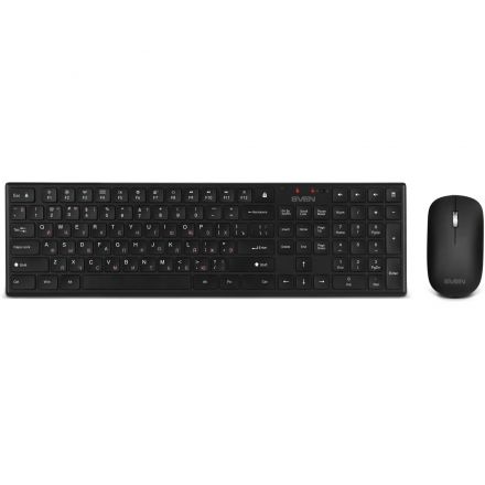 Набор клавиатура+мышь SVEN KB-C2550W черн 109кл, 1000DPI, 2+1кл(SV-021672) Набор клавиатура+мышь SVEN KB-C2550W черн 109кл, 1000DPI, 2+1кл(SV-021672)