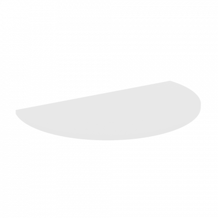 Style Приставка Л.ПР-8 Белый 1225*610*22