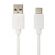 Кабель USB2.0 – Type-C, 1 м, SONNEN, медь, для передачи данных и зарядки, белый, 513558