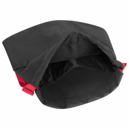 Рюкзак спортивный мешок HEIKKI PACK (ХЕЙКИ), 2 отделенения, увеличенный объем, 40х35 см, черно-красный, 272420 Рюкзак спортивный мешок HEIKKI PACK (ХЕЙКИ), 2 отделенения, увеличенный объем, 40х35 см, черно-красный, 272420