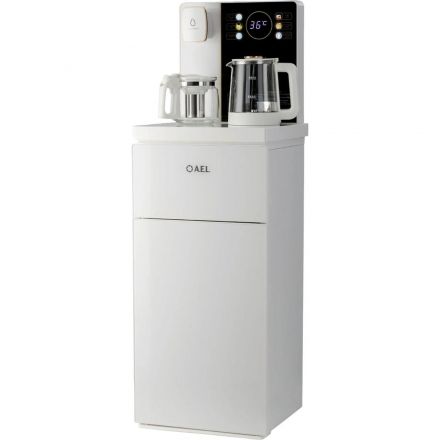 Кулер AEL TB83a-LD white,с чайным столиком Тиабар
