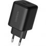 Зарядное устройство UGREEN,сетевое, X526(65058) 45W,USB-C GaN,EU,черн