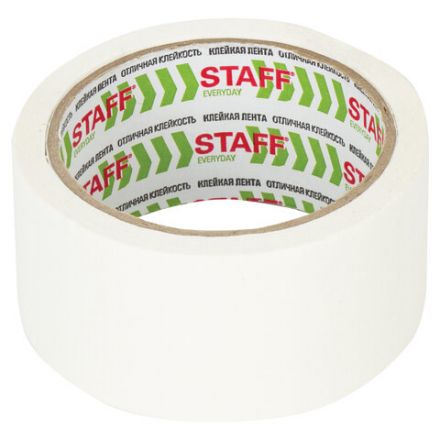 Клейкая лента малярная креппированная 48 мм x 20 м, STAFF EVERYDAY, 229057 Клейкая лента малярная креппированная 48 мм x 20 м, STAFF EVERYDAY, 229057