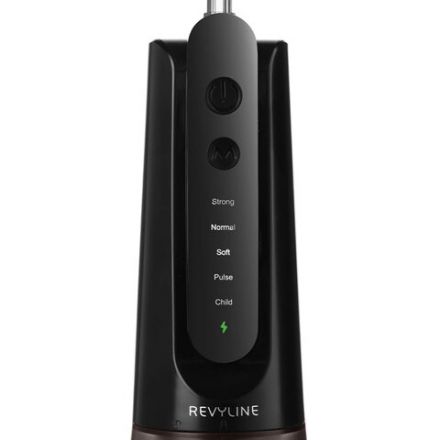 Ирригатор для полости рта REVYLINE RL 670, емкость резервуара 0,27 л, 2 насадки, черный, 9102 Ирригатор для полости рта REVYLINE RL 670, емкость резервуара 0,27 л, 2 насадки, черный, 9102