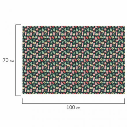 Бумага упаковочная подарочная новогодняя "Snow Fun", 70х100 см, 10 дизайнов ассорти, ЗОЛОТАЯ СКАЗКА, 591911 Бумага упаковочная подарочная новогодняя "Snow Fun", 70х100 см, 10 дизайнов ассорти, ЗОЛОТАЯ СКАЗКА, 591911