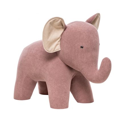 Пуф Leset Elephant Omega 19, компаньон Omega 02, Ткань Велюр