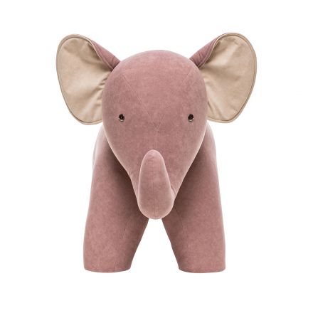 Пуф Leset Elephant Omega 19, компаньон Omega 02, Ткань Велюр