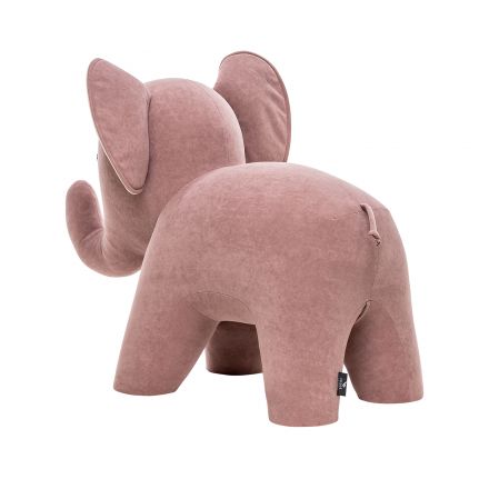 Пуф Leset Elephant Omega 19, компаньон Omega 02, Ткань Велюр
