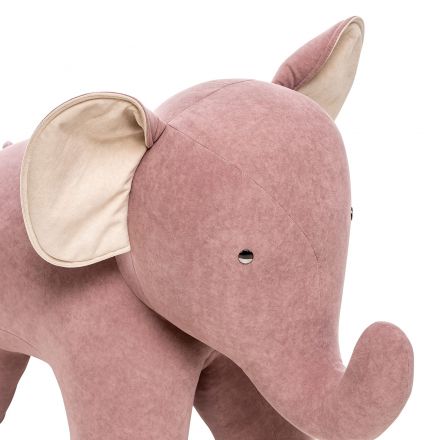 Пуф Leset Elephant Omega 19, компаньон Omega 02, Ткань Велюр