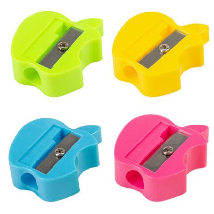 Точилка ПИФАГОР "Яблоко", пластиковая, корпус ассорти, 228433 Точилка ПИФАГОР "Яблоко", пластиковая, корпус ассорти, 228433