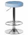 Табурет барный DOBRIN BRUNO, пудрово-голубой велюр (MJ9-74)