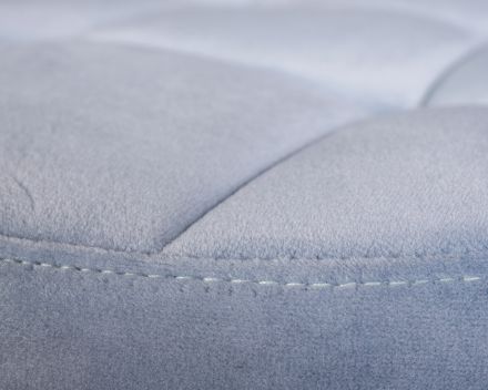 Табурет барный DOBRIN BRUNO, пудрово-голубой велюр (MJ9-74)