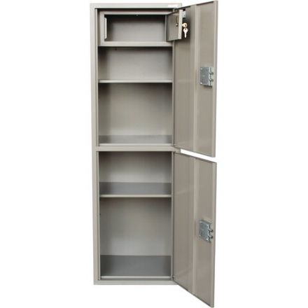 Шкаф металлический для документов BRABIX "KBS-032Т", 1503х470х390 мм, 37 кг, трейзер, сварной, 291157 Шкаф металлический для документов BRABIX "KBS-032Т", 1503х470х390 мм, 37 кг, трейзер, сварной, 291157