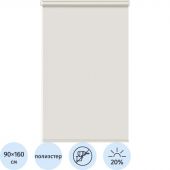 Рулонная штора Комус Мебель Stars - W1985 V405, 90х160, молочный