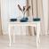 Стол CATERINA PROVENCE , бук, мдф, 100+30x70x75 см, Ivory white