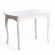 Стол CATERINA PROVENCE , бук, мдф, 100+30x70x75 см, Ivory white
