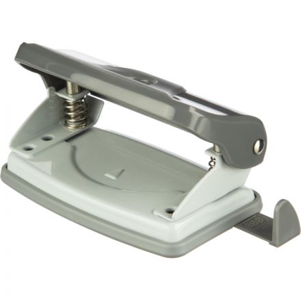 Дырокол Attache Smart до 15 листов, линейка, пластик, серый Дырокол Attache Smart до 15 листов, линейка, пластик, серый