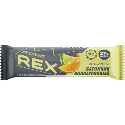 Батончик ProteinRex глазированный лайм-апельсин, 45гx18шт/уп