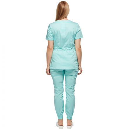 Костюм для медицинского персонала жен. М24 КБР бирюзовый 50 (158-164) Костюм для медицинского персонала жен. М24 КБР бирюзовый 50 (158-164)