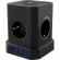 Сетевой фильтр AGNI  4р/2м,черный, 3USB + 1Type-C (TP-VE4U5E-C-W-2m-black)