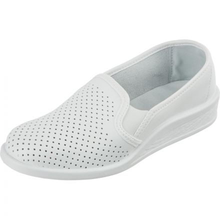 Туфли Таня жен.нат.кожа белые(р.41)(265) (55-01/55110108)