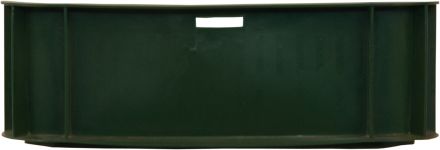 Ящик 430х330х110 без крышки, под пирожные  красный