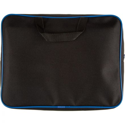 Папка для тетрадей №1School Robot чер А4 на молн с ручк,ткань,75мм,ПМД-4-20