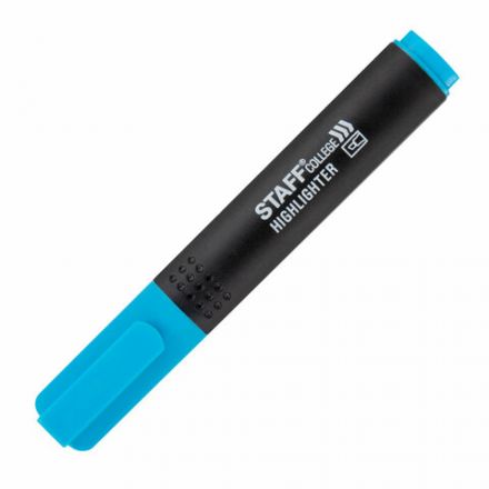 Набор текстовыделителей 6 НЕОНОВЫХ ЦВЕТОВ, АССОРТИ, STAFF College "STICK NEON", линия письма 1-4 мм, скошенный наконечник, 152534