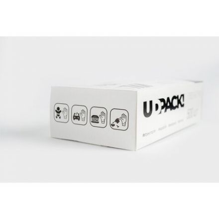 Перчатки полиэтиленовые одноразовые 250 пар (500 штук) размер L, коробка-диспенсер, плотные Перчатки полиэтиленовые одноразовые 250 пар (500 штук) размер L, коробка-диспенсер, плотные