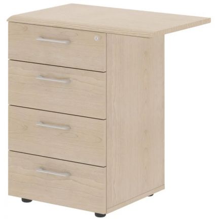 Тумба SL_WAVE приставная WLC4D.2.А бук тиара Ш700