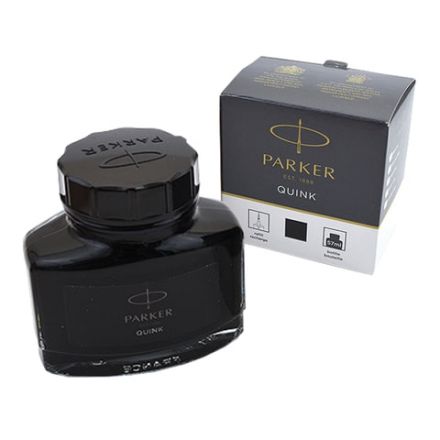Чернила PARKER "Bottle Quink", объем 57 мл, черные, 1950375 Чернила PARKER "Bottle Quink", объем 57 мл, черные, 1950375