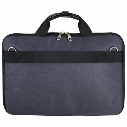 Сумка портфель BRAUBERG MODERN с отделением для ноутбука 15-16", откидная крышка, серая, 29х42х11 см, 270828