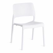Стул Tetchair FURDI (mod. 53) пластик, 48 х 55.5 х 77.5 см, White (Белый) 1