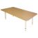Стол детский "Дошколенок", 900х450х400-580 мм, регулируемый, рост 0-3 (85-145 см), пластик, бук, слоновая кость Стол детский "Дошколенок", 900х450х400-580 мм, регулируемый, рост 0-3 (85-145 см), пластик, бук, слоновая кость