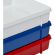 Лоток для бумаг горизонтальный Attache Триколор (3 штуки в упаковке)