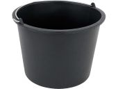 Ведро 12л. строительная, круглое, с ручкой металл цв. чёрный Ведро 12л. строительная, круглое, с ручкой металл цв. чёрный