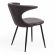 Стул Tetchair FLAIR (mod. 9020), экокожа/металл, 60 х 56 х 78 см , коричневый 1/черный