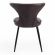 Стул Tetchair FLAIR (mod. 9020), экокожа/металл, 60 х 56 х 78 см , коричневый 1/черный