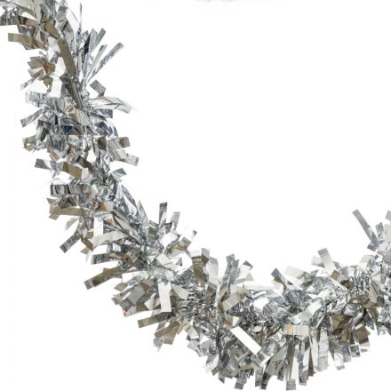 Мишура диаметр 9 см, 2 м серебро SDMT-HT-005 Мишура диаметр 9 см, 2 м серебро SDMT-HT-005