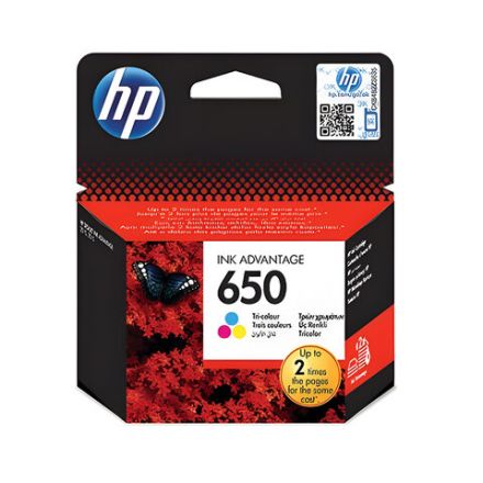 Картридж струйный HP (CZ102AE) Deskjet Ink Advantage 2515/2516 №650, цветной, оригинальный Картридж струйный HP (CZ102AE) Deskjet Ink Advantage 2515/2516 №650, цветной, оригинальный