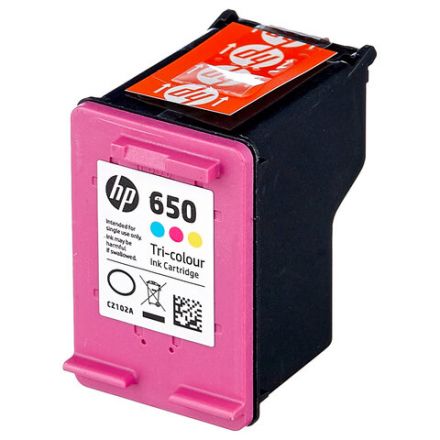 Картридж струйный HP (CZ102AE) Deskjet Ink Advantage 2515/2516 №650, цветной, оригинальный Картридж струйный HP (CZ102AE) Deskjet Ink Advantage 2515/2516 №650, цветной, оригинальный