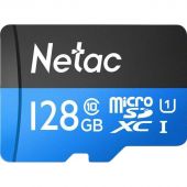 Карта памяти Netac P500 Standard MicroSDXC 128GB U1/C10 up to 90MB