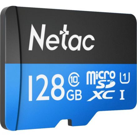 Карта памяти Netac P500 Standard MicroSDXC 128GB U1/C10 up to 90MB Карта памяти Netac P500 Standard MicroSDXC 128GB U1/C10 up to 90MB