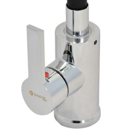 Смеситель для мойки TZ_ одноручный Juguni Luxe,(Черный) 0402.486