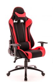 Кресло Everprof Lotus S4 Ткань Черный/Красный