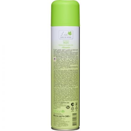Освежитель воздуха Lis Мохито 300 мл Освежитель воздуха Lis Мохито 300 мл