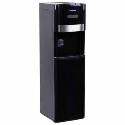 Кулер для воды SONNEN FSE-03B, напольный, нагрев/охлаждение, НИЖНЯЯ ЗАГРУЗКА, 3 крана, черный, 454998 Кулер для воды SONNEN FSE-03B, напольный, нагрев/охлаждение, НИЖНЯЯ ЗАГРУЗКА, 3 крана, черный, 454998